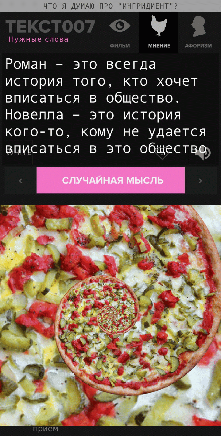 Роман – это всегда история того, кто хочет вписаться в общество. Новелла – это история кого-то, кому не удается вписаться в это общество